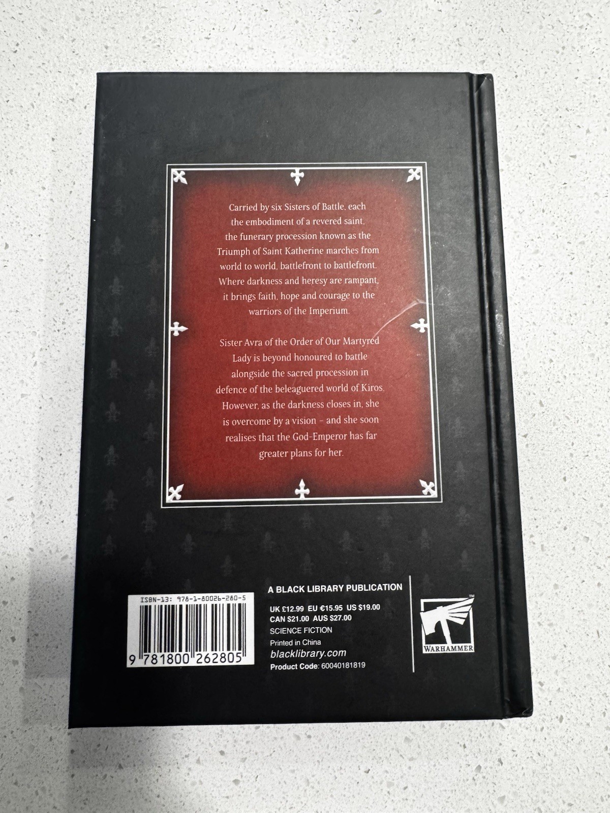Triumph Of Saint Katherine Limited Edition Hardback Novel- Danie Ware