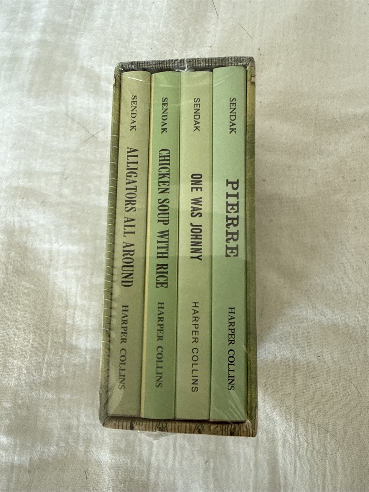 Vintage Nutshell Library by Maurice Sendak/ Happer and Row 1962 (4 Mini Books)