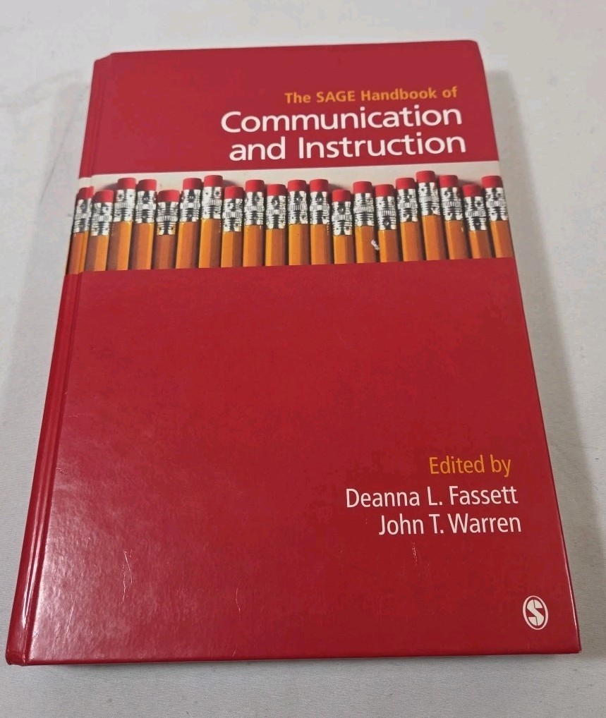 The SAGE Handbook of Communication and HC by Fassett Deanna Like New FREE SHIP