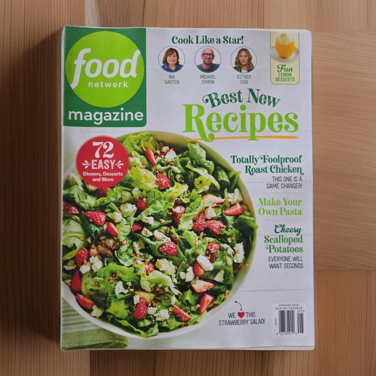 Food Network Magazine Best New Recipes 72 Easy Dinners, Desserts And More