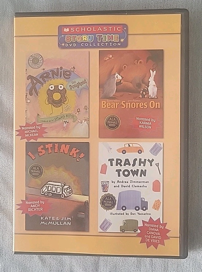 Scholastic Story Time 2-Dvd Set: I Stink+Trashy Town+Arnie – CD-ROM – VERY GOOD