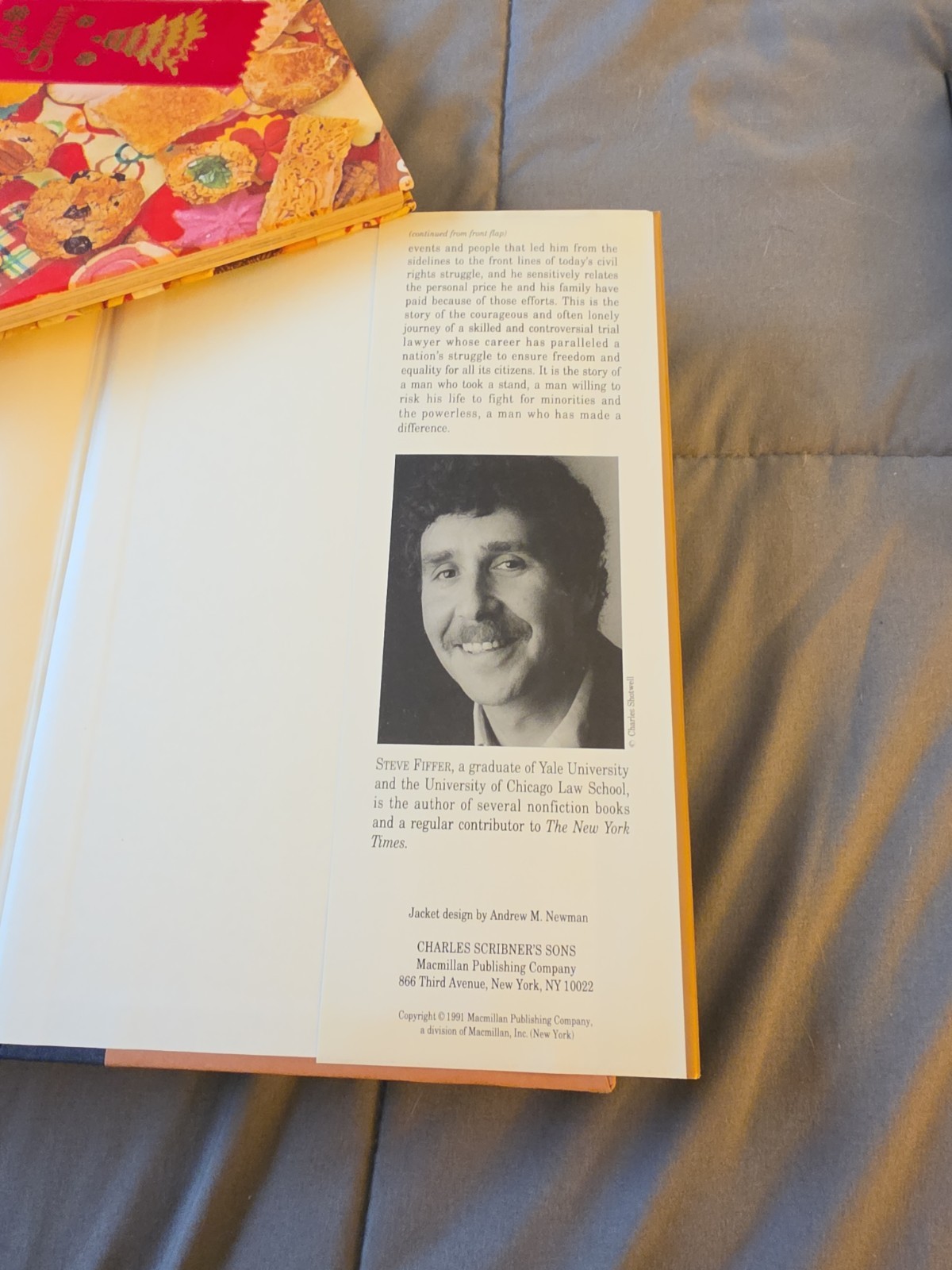 MORRIS DEES Signed Book(« A SEASON FOR JUSTICE »-1991 First Edition Hardback)