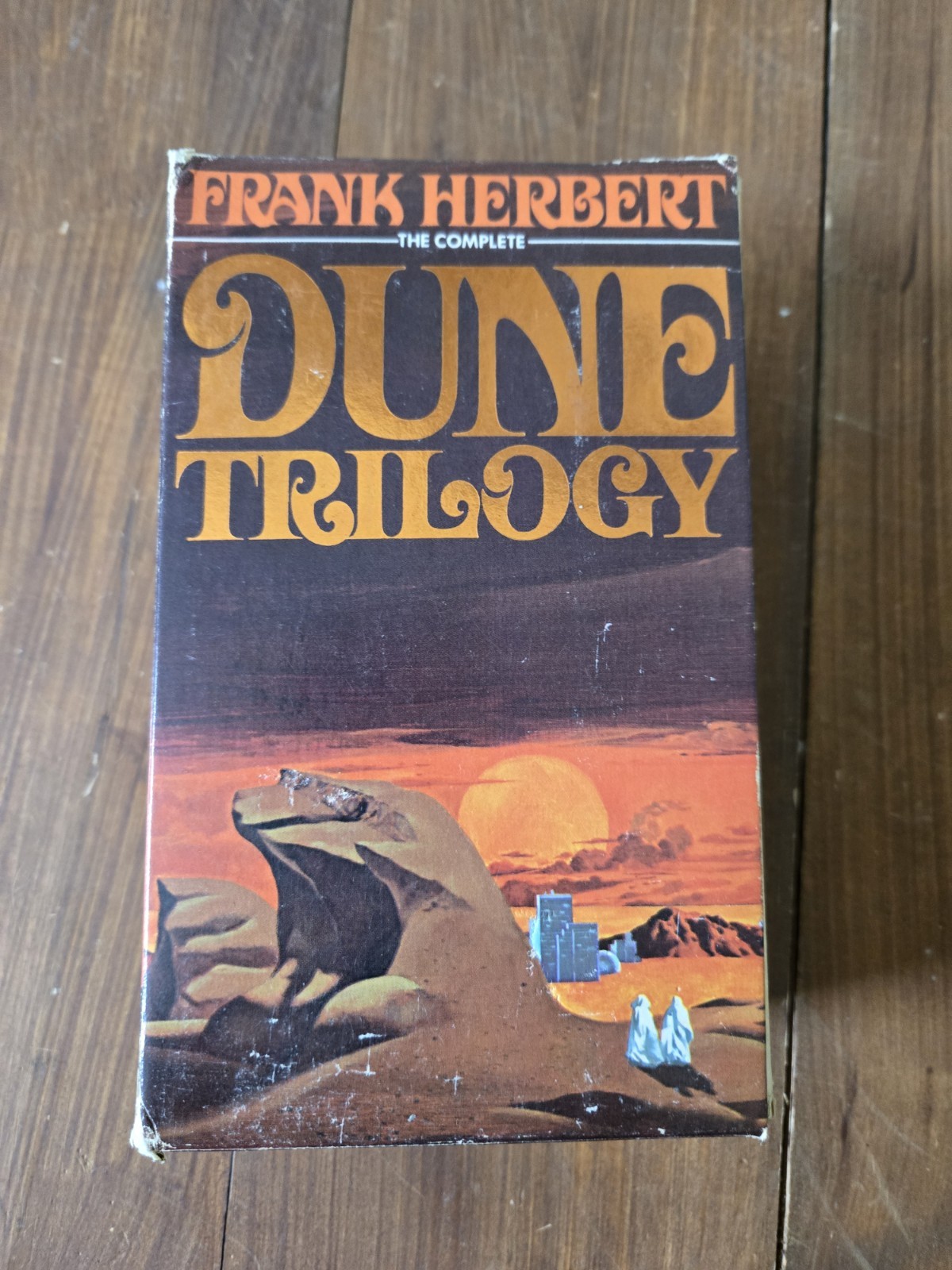 The Complete Dune Trilogy Frank Herbert 1975 1976 1980 Berkley Books