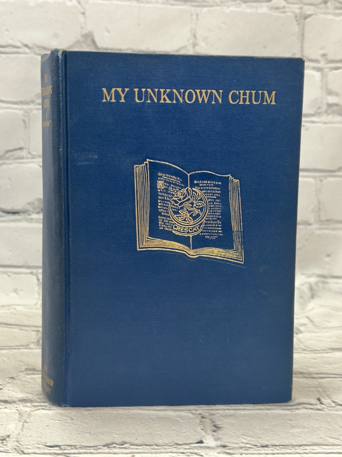My Unkown Chum « Aguecheek » Foreword By Henry Garrity [1916]