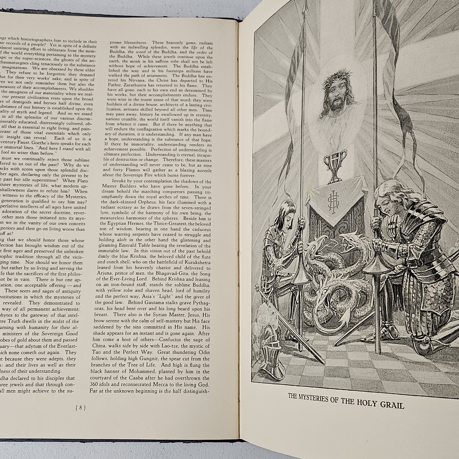 1931-32 Vintage Occult Book: The Phoenix By Manly Hall Limited Edition /3000