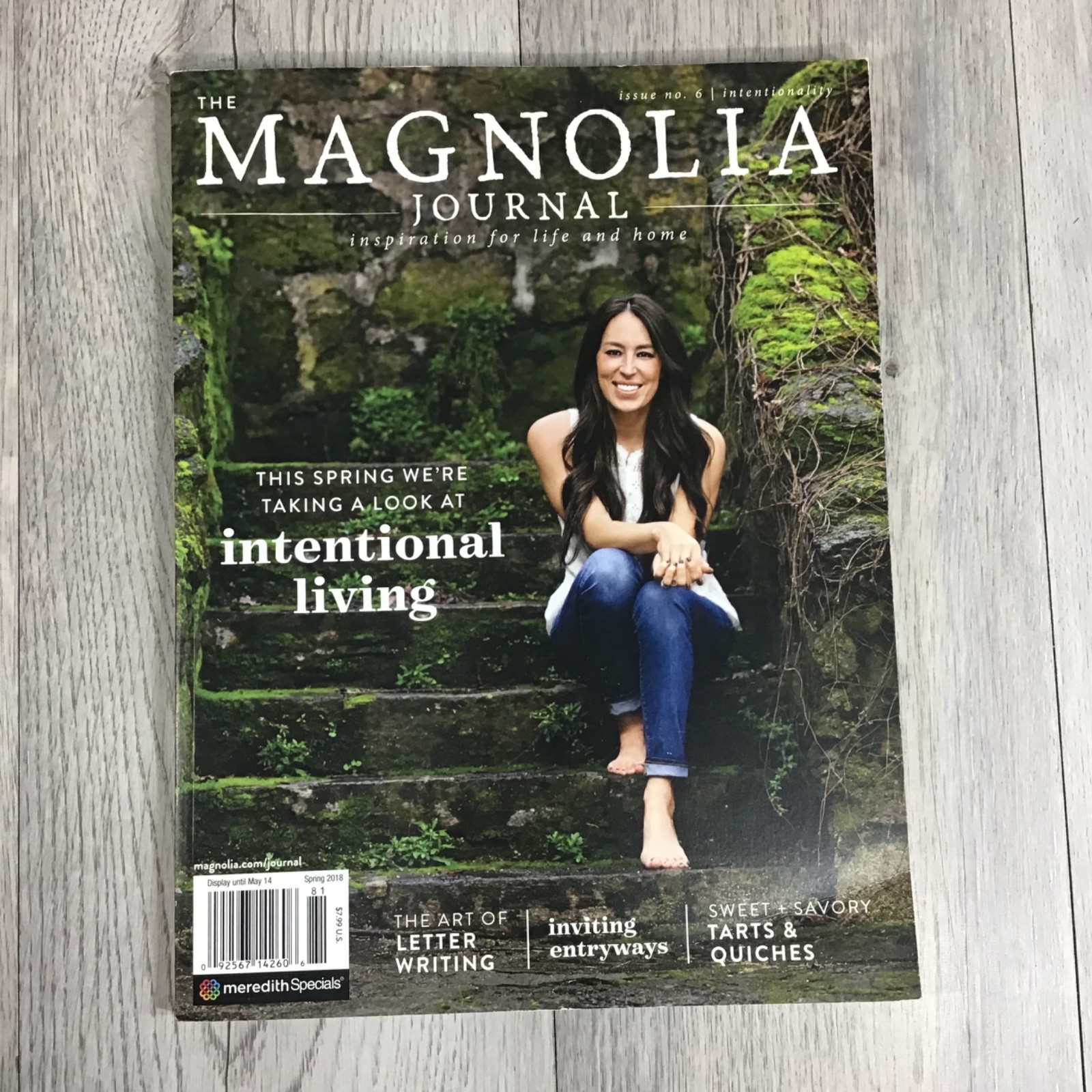 Magnolia Journal Magazine~Issue No. 6 Intentionality Spring 2018 Joanna Gaines
