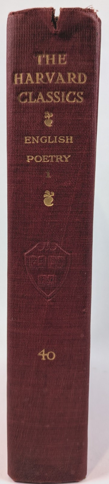 THE HARVARD CLASSICS ENGLISH POETRY 40