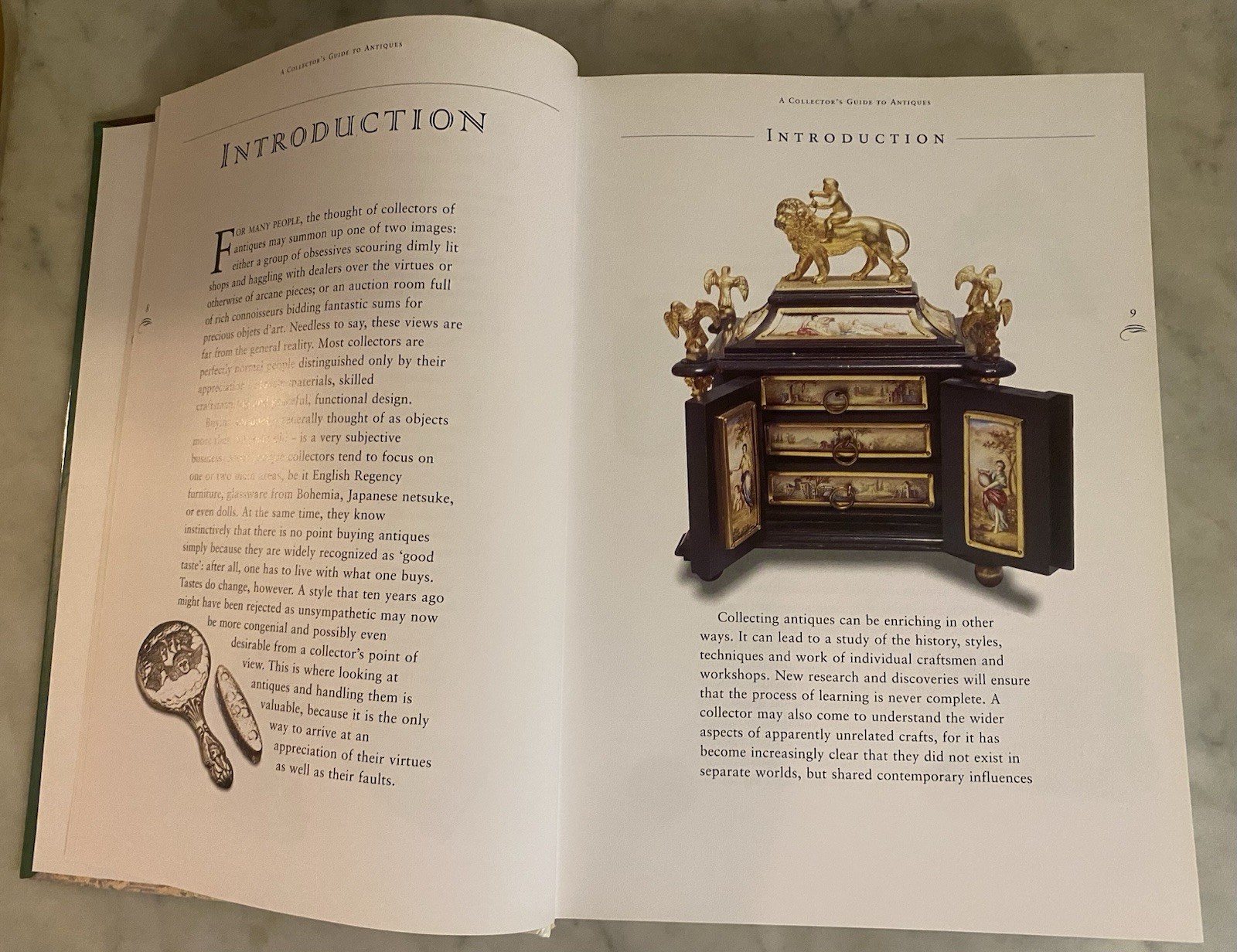 Collector&rsquo;s Guide to Antiques RARE Rebo Productions Hardback Book 600 pages