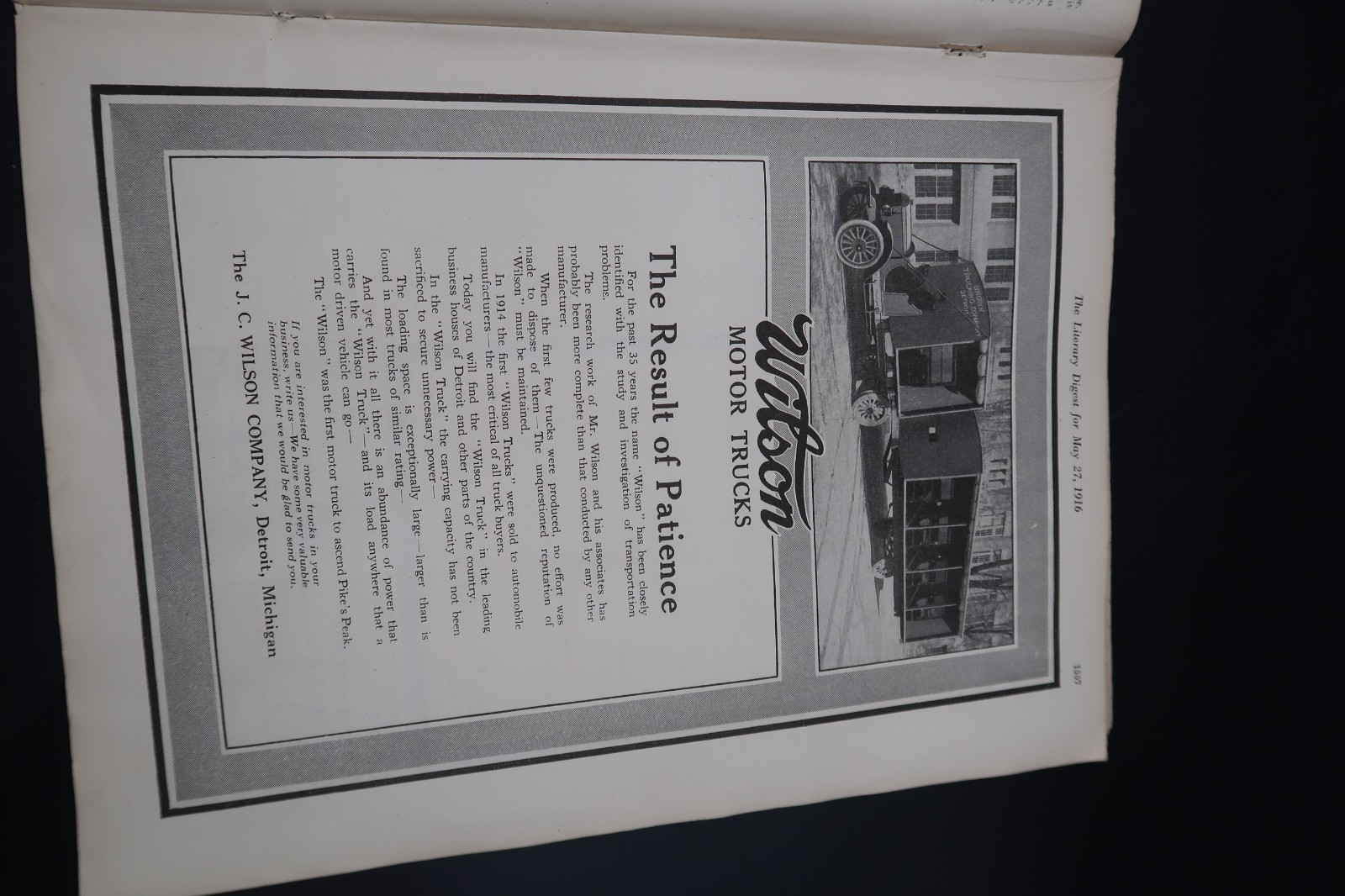 Antique Literary Digest May 27, 1916 Funk & Wagnalls Vol 53 #12 L.A Shafer Cover
