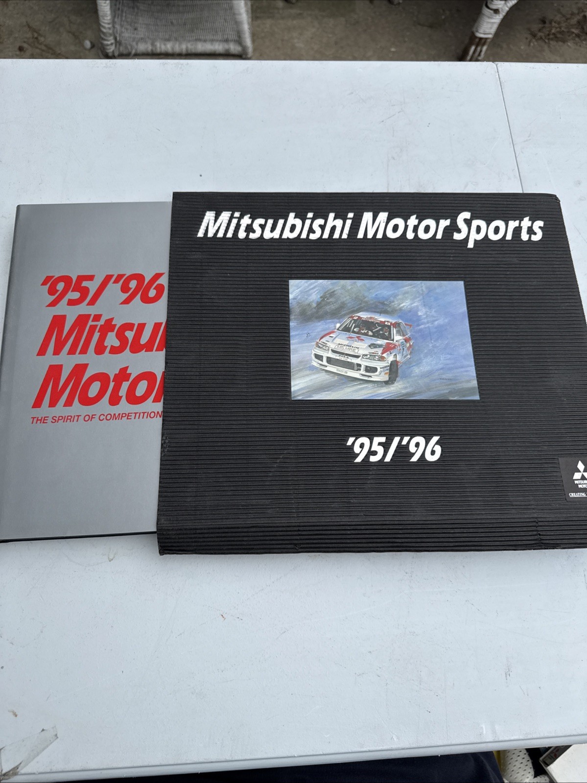 Mitsubishi Motor Sports ’95/’96Book + Slipcase