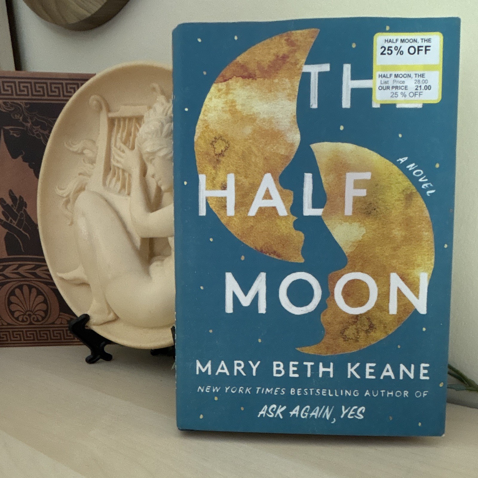 The Half Moon by Mary Beth Keane (Hardcover, Dust Jacket, Very Good Cond.)