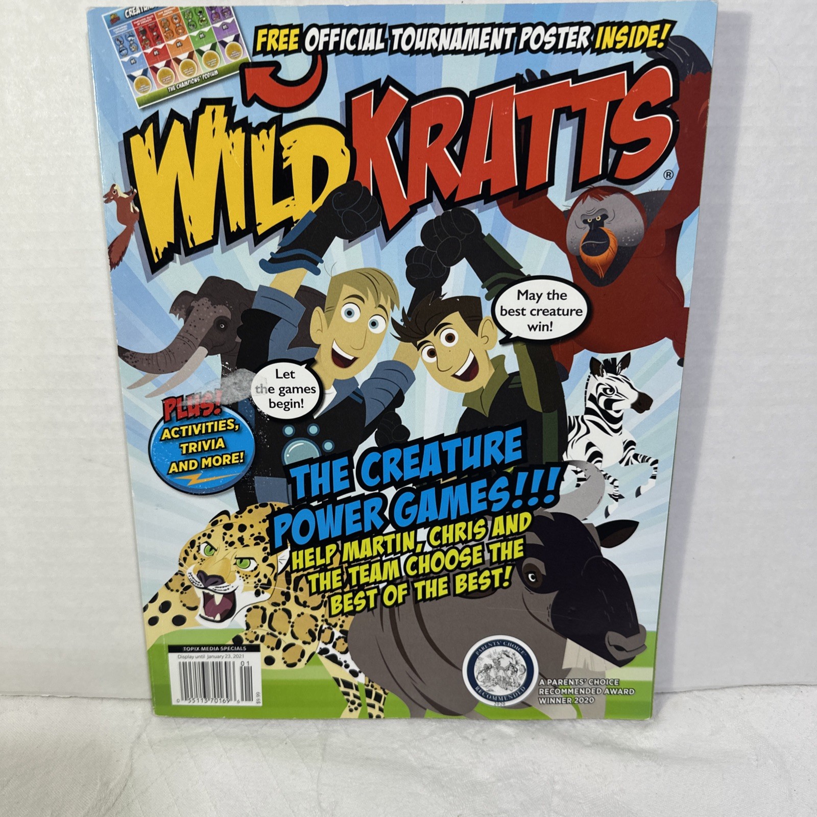 WildKratz Magazine The Creature Power Games! 2020 Topix Media Special #14