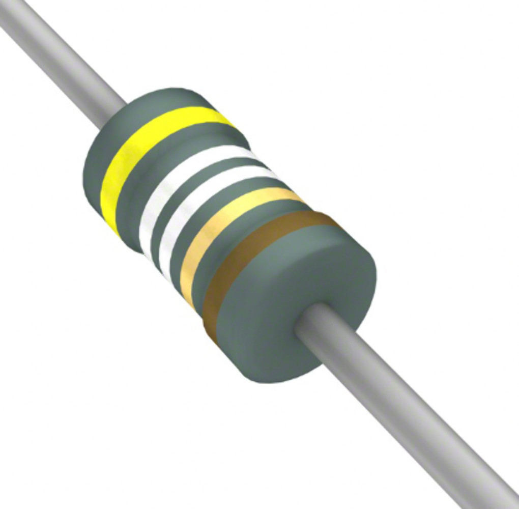 Pack of 10 RNF14FTD49R9 Resistor 49.9 Ohms ±1% 0.25W, 1/4W Through Hole Resistor