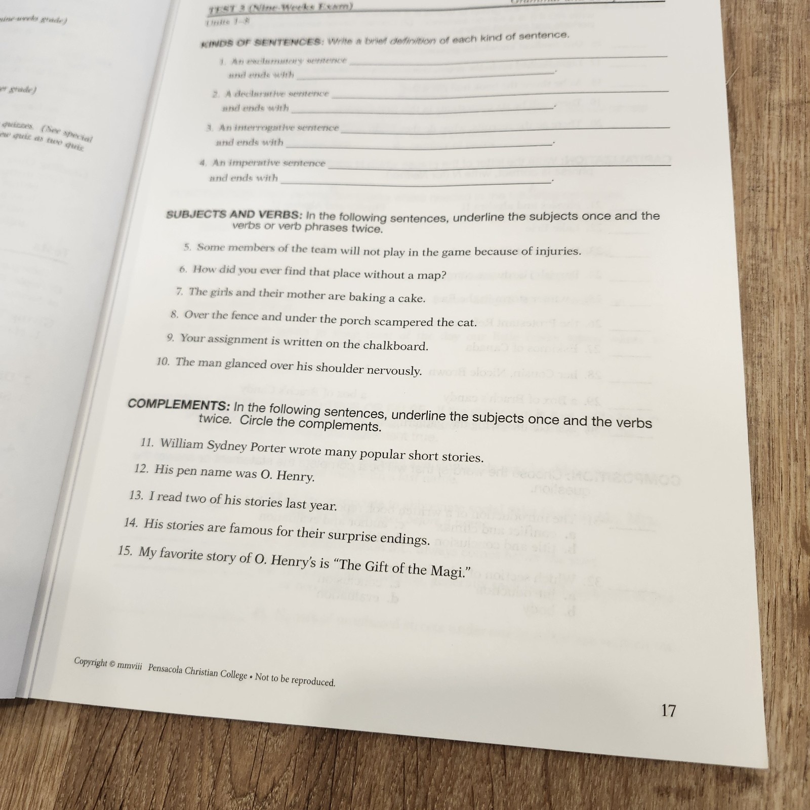 ABEKA 7th Grade Curriculum Complete* Set History Science English Mathematics +