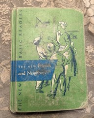 Vintage School Books Choose Your Reader Dick Jane Era Textbooks