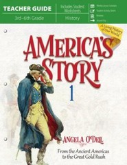New Master Books Teacher Guide for AMERICA&rsquo;S STORY 1 O&rsquo;Dell Homeschool Grade 3-6