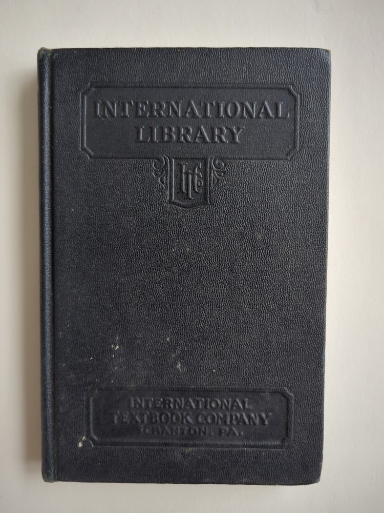 Plane Trigonometry ICS Staff Tables International Textbook Company Book #319C