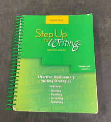 Step Up to Writing: Primary Level Grades K-3 Spiral-bound, by Maureen Auman