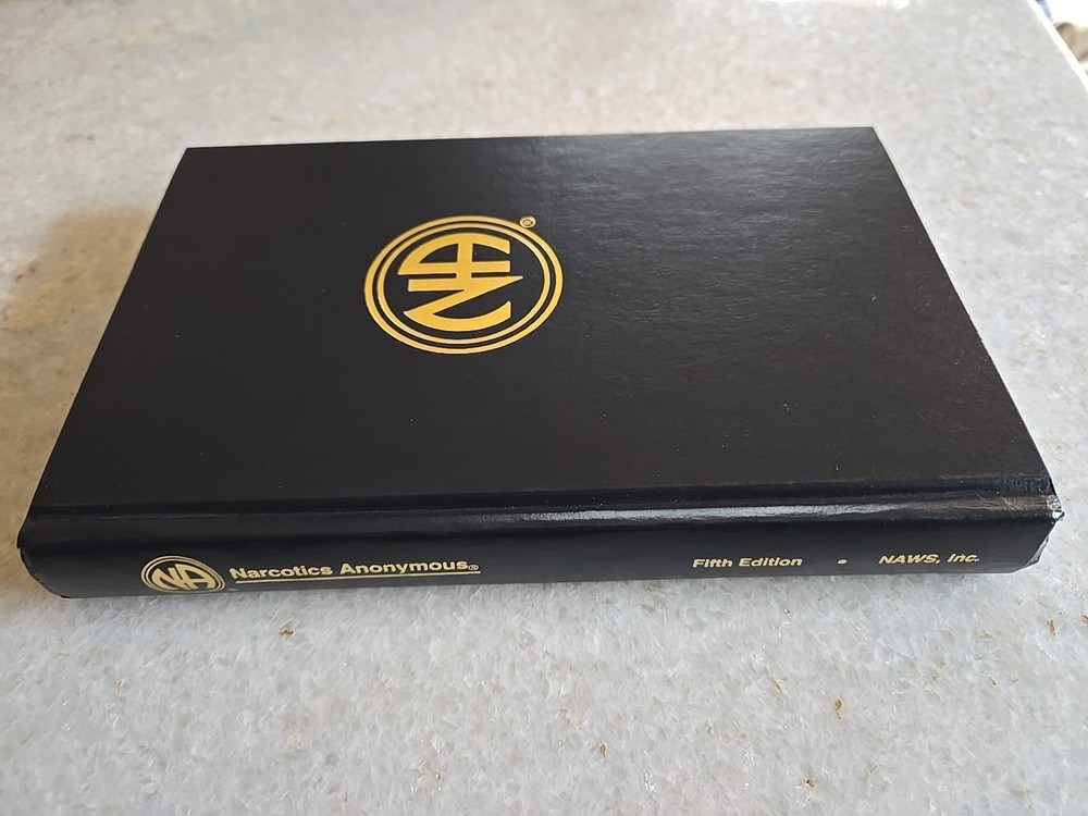 Narcotics Anonymous Fifth Edition Hardcover Book – NA Recovery Program Guide