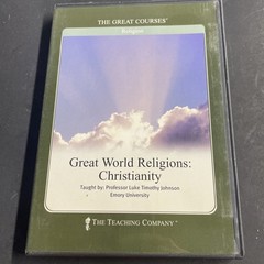 GREAT COURSES Great World Religions Christianity 2 DVD&rsquo;s
