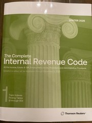 The Complete Internal Revenue Code Winter 2026 1 & 2