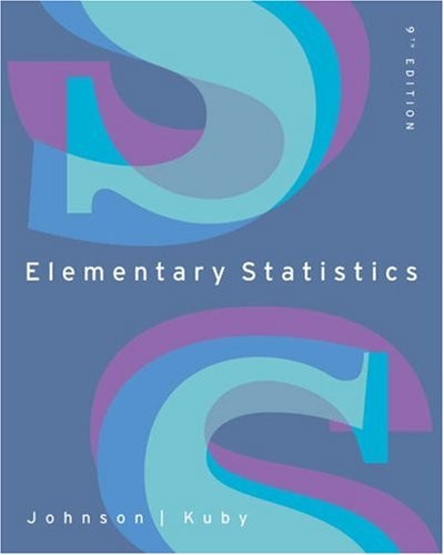 ELEMENTARY STATISTICS (WITH -ROM AND INFOTRAC) (AVAILABLE By Robert R. Johnson