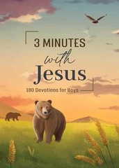 3 Minutes With Jesus: 180 Devotions for – Paperback, by Fischer Jean – Very Good