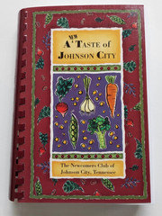 2006 A NewTaste Of Jonson City, TN Newcomers Club Spiral Cookbook 385 pages NEW
