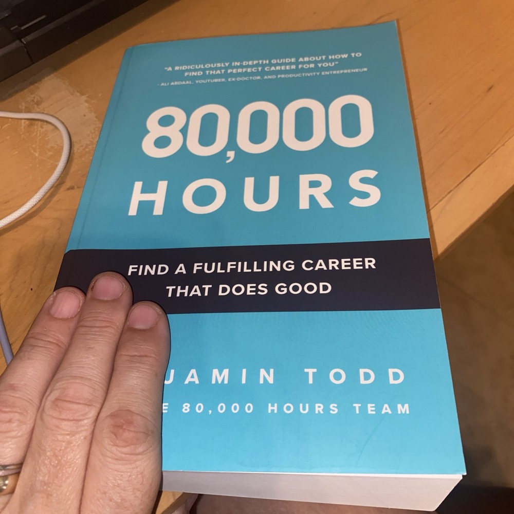 80,000 Hours Paperback by Benjamin Todd 329 Pages