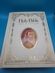 White Holy Bible King James Version Red Letter Edition Regency Vintage 1971