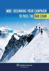 MBE: Beginning Your Campaign To Pass The Bar Exam by Keith Elkin