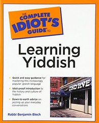 COMPLETE IDIOT&rsquo;S GUIDE TO LEARNING YIDDISH By Rabbi Benjamin Blech **Mint**