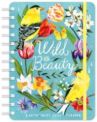 Katie Daisy 2024 Weekly Planner: Wild Beauty Travel-Size 12-Month – VERY GOOD
