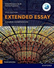 Oxford Resources for IB DP Extended Essay Course Book, Lekanides, Lekanides, Exc