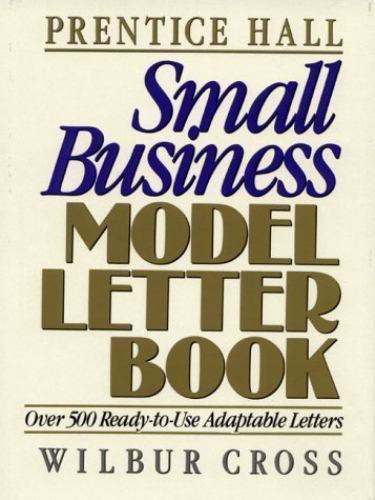 Prentice Hall Small Business Model Letter Book – Hardcover – GOOD