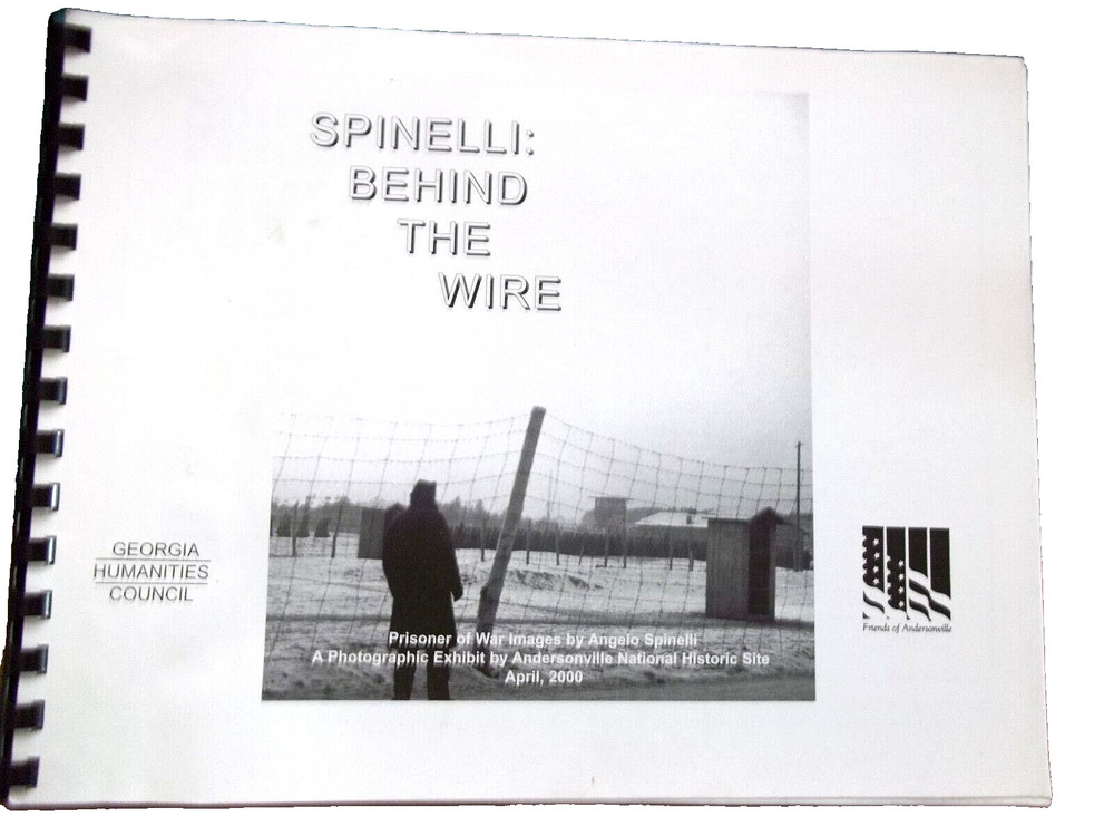 Angelo Spinelli Undercover Behind Barbed Wire WWII Photos Andersonville GA pb