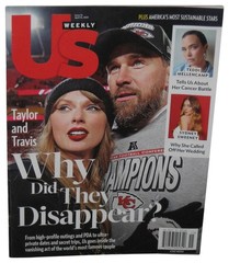 Us Weekly April 14 2025 Magazine Book Issue 15 – (Taylor Swift & Travis Cover)