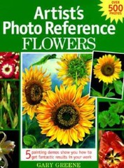 Artist&rsquo;s Photo Reference: Flowers – Hardcover By Greene, Gary – VERY GOOD
