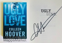SIGNED Ugly Love by Colleen Hoover First Edition (2014, Trade Paperback) NEW