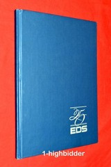 25 EDS Ross Perot Electronic Data Systems 25th Anniversary Art Book 1987 Rare