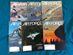 Lot of 6 Air Force Magazine 2000 2009 Mixed Issues
