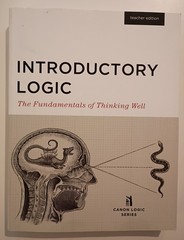 Introductory Logic Teacher Edition Homeschool Curriculum Book Canon Press Nance