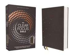NIV, Clear Focus Bible, Leathersoft, Charcoal Brown: Read more of the Bible …