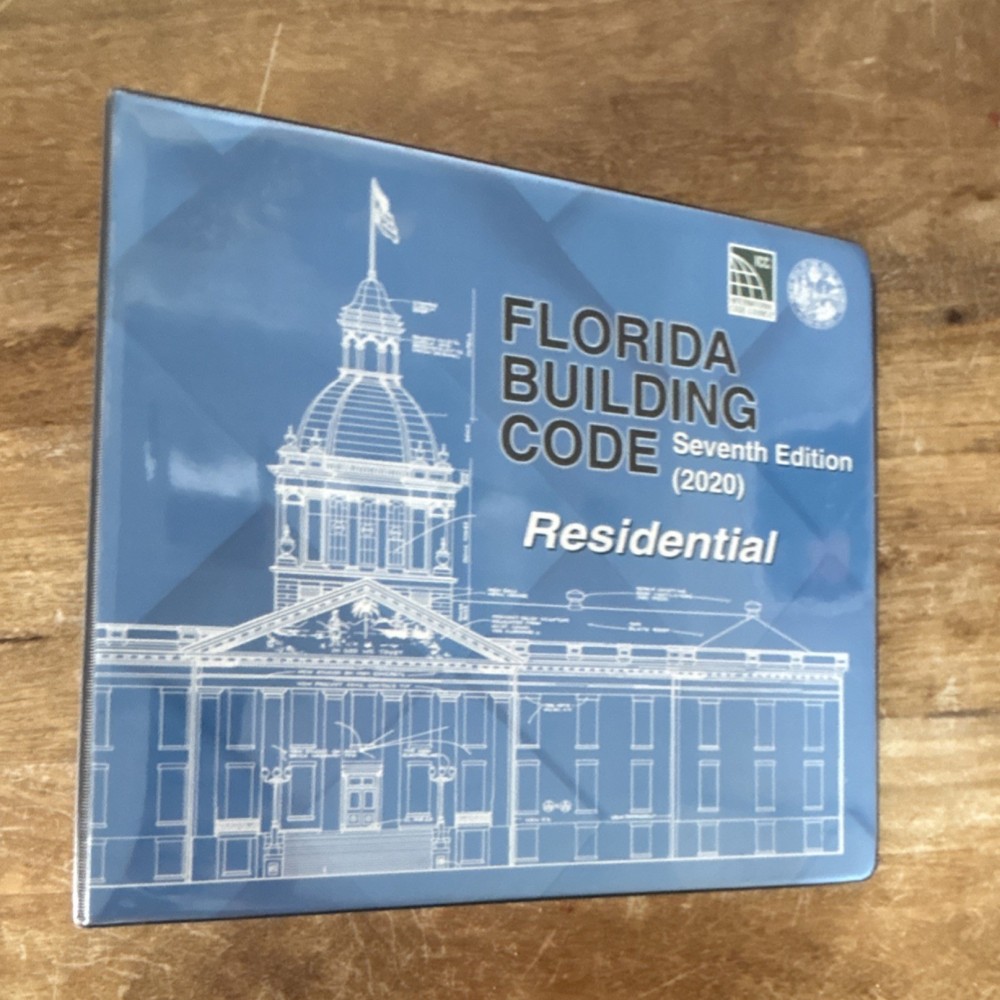 Florida Building Code Residential 7th Edition 2020 Ringbound Textbook