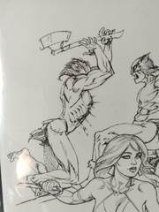 FIRE AND ICE (2023 DYNAMITE) #4 VARIANT CVR I JOSEPH MICHAEL KICKSTARTER NM