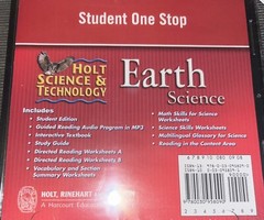 Holt Earth Science: Student One Stop CDROM
