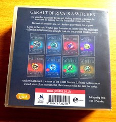 The Witcher Audiobook Complete set. All 8 Books Unabridged Read By Peter Kenny.