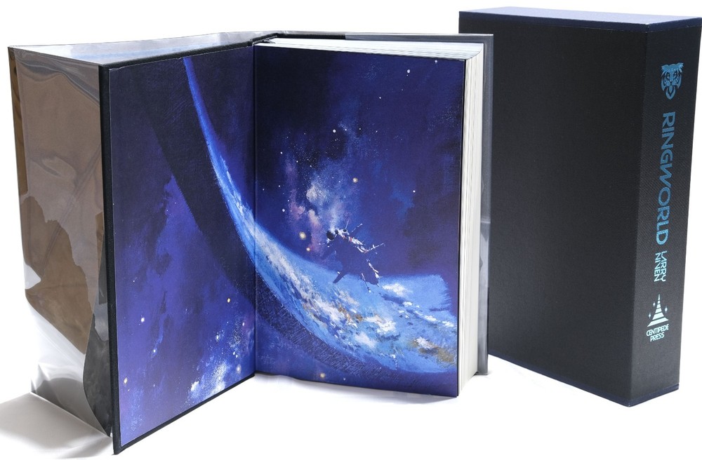 SIGNED LIMITED Ringworld CENTIPEDE PRESS 2026 Larry Niven ILLUSTRATED HARDCOVER!