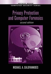 Privacy Protection and Computer Forensics, S… by Caloyannides, Michae Hardback