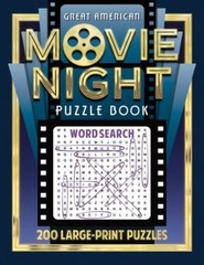 Great American Movie Night Puzzle Book, Great American Puzzle Books, Paperback